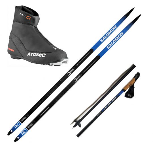 Salomon RC eSkin Classic Shift Ski Package: