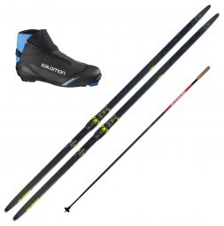 Fischer RCS Classic Plus Ski Package