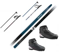 Salomon Snowscape 7 Positrak Premium Compact Ski Package