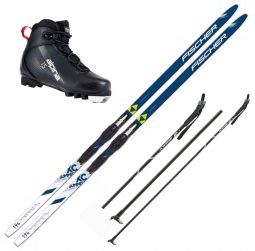 Fischer Summit Crown Ski Package