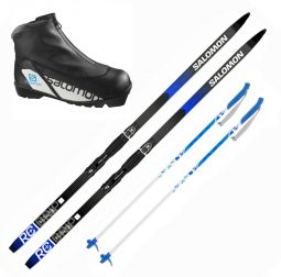 Salomon RC Grip Junior Ski Package