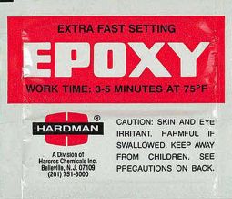 Epoxy Packet, Fast Setting  Each