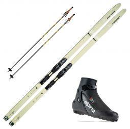 Fischer Adventure Crown Ski Package  No-Wax