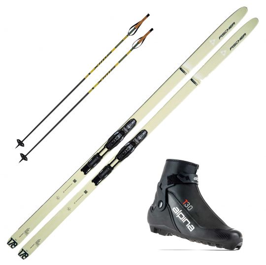 Fischer Adventure Crown Ski Package No-Wax: akers-ski.com