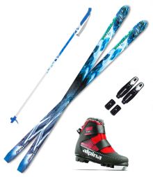 Whitewoods Cross Tour Junior Ski Package