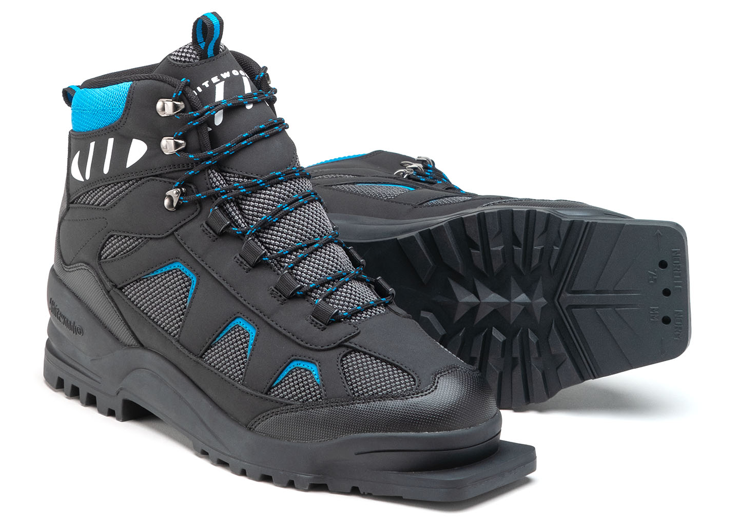 Whitewoods 301 75mm 3-Pin Ski Boots: akers-ski.com