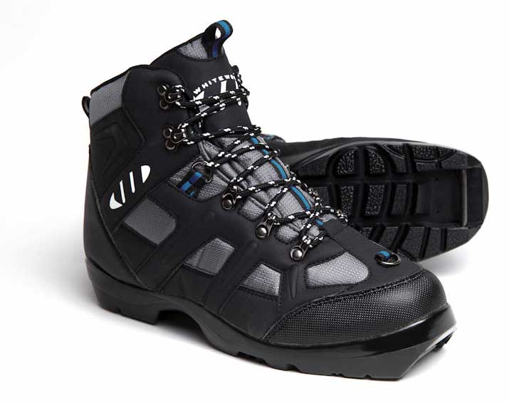 with ATOP Lacing System Whitewoods Adult NNN Cross-Country Insulated Ski Boots 