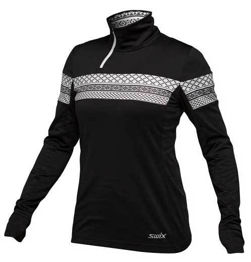 Swix Myrene Womans 1/2 Zip Sweater: akers-ski.com