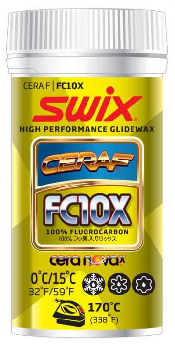 Swix Cera F Powder 30g - 10YellowBlack: akers-ski.com
