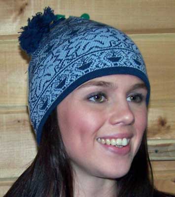 turtle fur merino wool hat